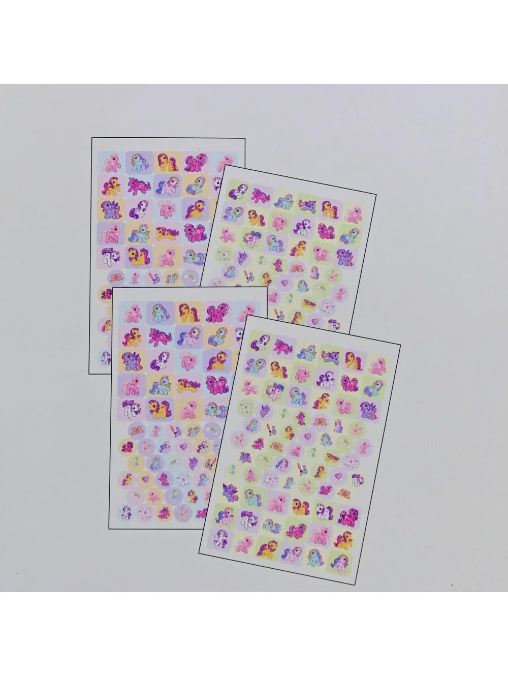 My Little Pony Stickerland Book – 276 Stickers – 4 Pages - 269 Total Stickers